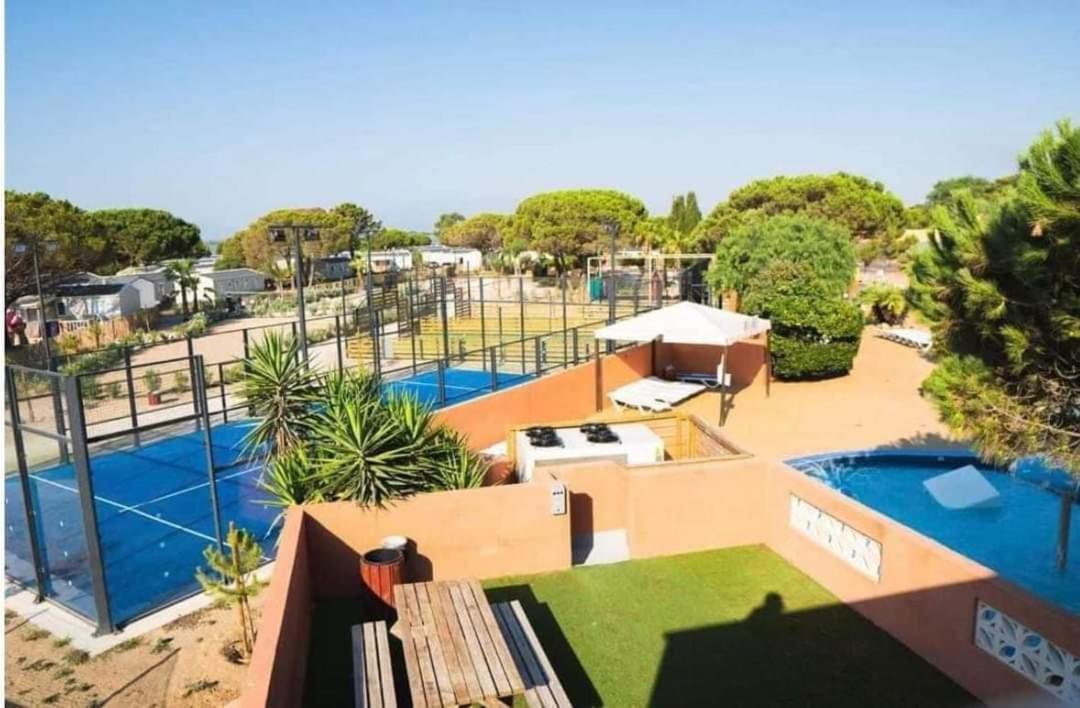 Mobil Home Les Flamants Roses Cathy&Robert Canet-en-Roussillon Exterior photo